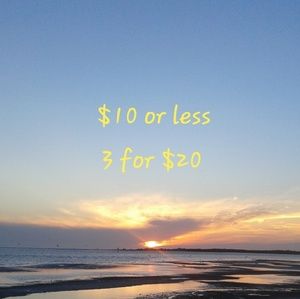 3 items $10 for $20 or Make offer